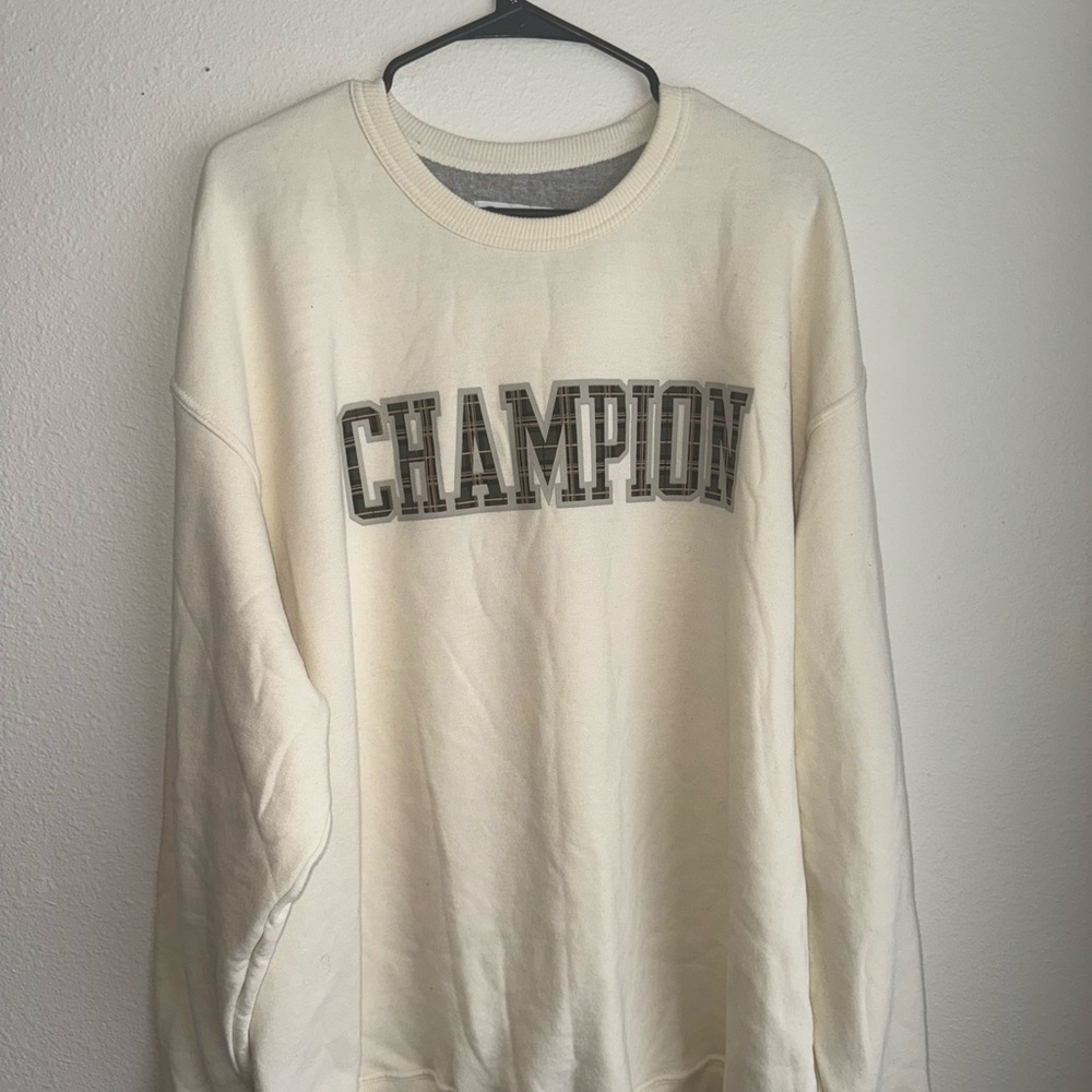 Champion cream colored Athleticwear